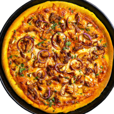 Butter Chicken Pizza