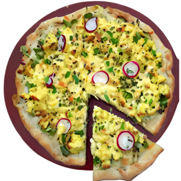 Scrambled Egg Pizza