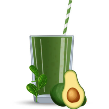 Spinach-Avacado Smoothie